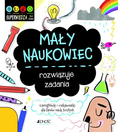 Okładka: Mały naukowiec rozwiązuje zadania