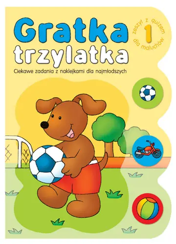 Okładka: Gratka trzylatka cz. 1