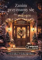 Okładka: Zanim przyznamy się do miłości (Większe Litery)