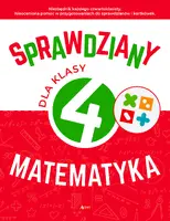 Okładka: Sprawdziany dla klasy 4.Matematyka