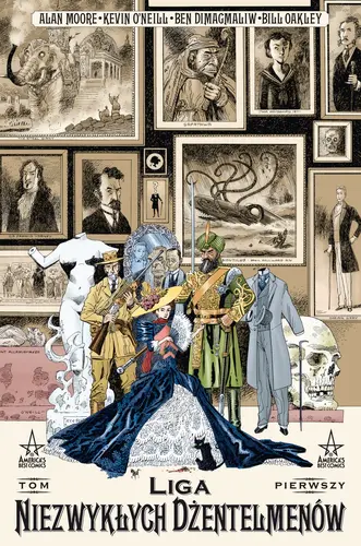 Okładka: Liga Niezwykłych Dżentelmenów, tom 1.