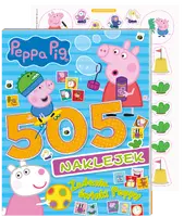 Okładka: Peppa Pig. 505 naklejek 4. Zadania świnki Peppy