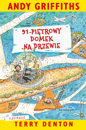Okładka: 91-piętrowy domek na drzewie