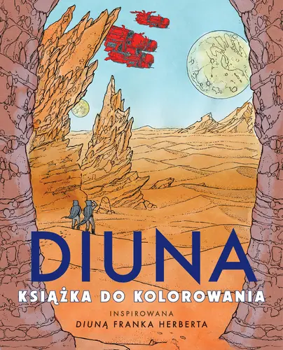 Okładka: Diuna. Książka do kolorowania