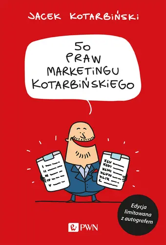 Okładka: 50 praw marketingu Kotarbińskiego
