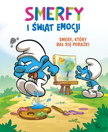 Okładka: Smerfy i świat emocji. Smerf, który bał się porażki