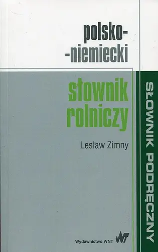 Okładka: Polsko-niemiecki słownik rolniczy