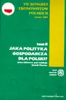 Okładka: VII kongres ekonomistów polskich. Tom II. Jaka polityka gospodarcza dla Polski?