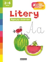 Okładka: Litery. Akademia mądrego dziecka.