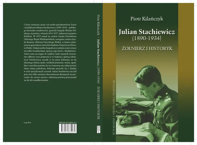 Okładka: Julian Stachiewicz (1890-1934). Żołnierz i historyk