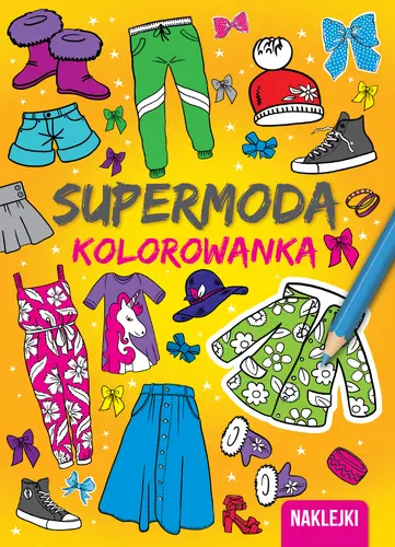 Okładka: Kolorowanki Supermoda