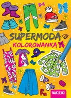 Okładka: Kolorowanki Supermoda