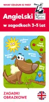 Okładka: Angielski 3-5 lat. Zagadki obrazkowe. Kapitan Nauka