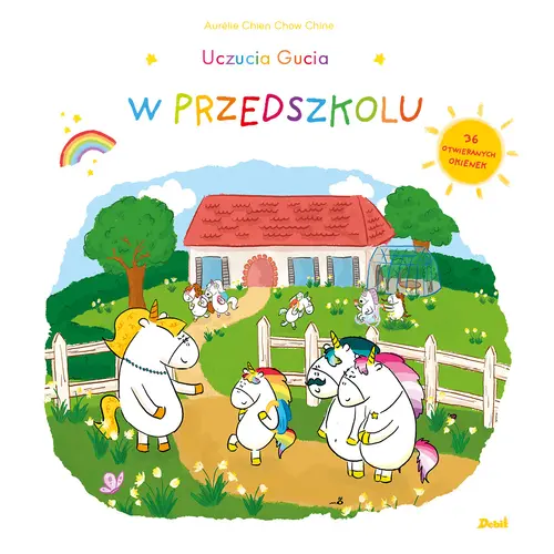 Okładka: Uczucia Gucia. W przedszkolu