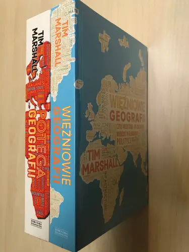 Okładka: PAKIET Więźniowie geografii/Potęga geografii