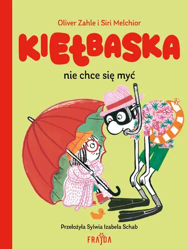 Okładka: Kiełbaska nie chce się myć