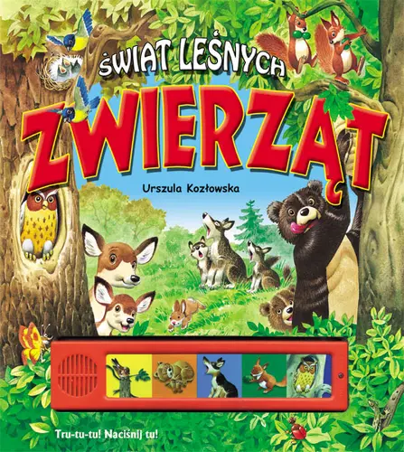Okładka: Świat leśnych zwierząt
