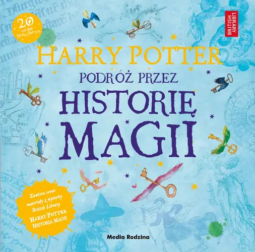 Okładka: Harry Potter. Podróż przez historię magii