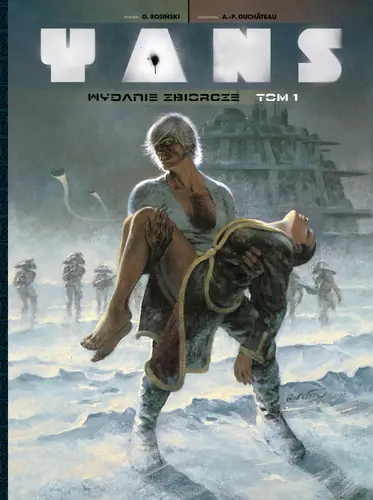 Okładka: Yans. Wydanie zbiorcze. Tom 1