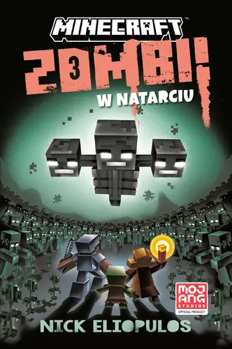 Okładka: Minecraft. Zombi w natarciu