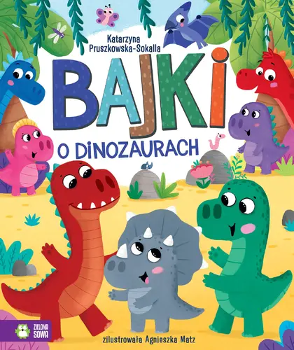 Okładka: Bajki o dinozaurach
