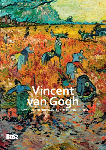 Okładka: Vincent van Gogh. Zeszyt do kolorowania
