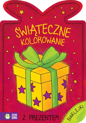 Okładka: Świąteczne kolorowanie z prezentem