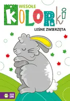 Okładka: Wesołe kolorki. Leśne zwierzęta