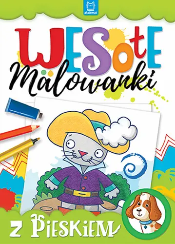 Okładka: Wesołe malowanki z pieskiem