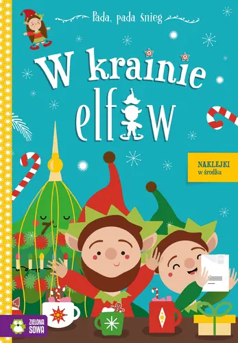 Okładka: Pada, pada śnieg. W krainie elfów
