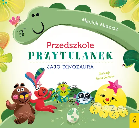 Okładka: Przedszkole przytulanek. Jajo dinozaura