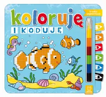 Okładka: Koloruję i koduję. Kredka segmentowa