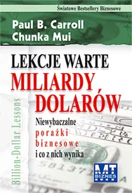 Okładka: Lekcje warte miliardy dolarów