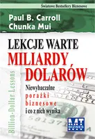 Okładka: Lekcje warte miliardy dolarów