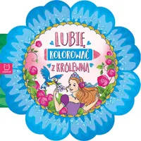 Okładka: Lubię kolorować z królewną - duży format