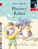 Okładka: Plażowy Rabuś. Czytam sobie. Poziom 3
