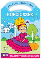 Okładka: Bajkowe kolorowanki. Kopciuszek