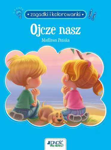 Okładka: Zagadki i kolorowanki.