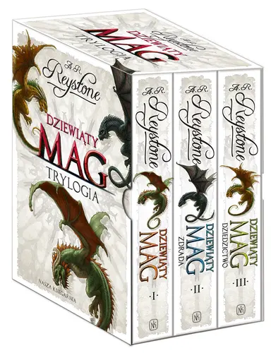 Okładka: Dziewiąty Mag. Trylogia