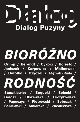Okładka: Dialog Puzyny. Bioróżnorodność