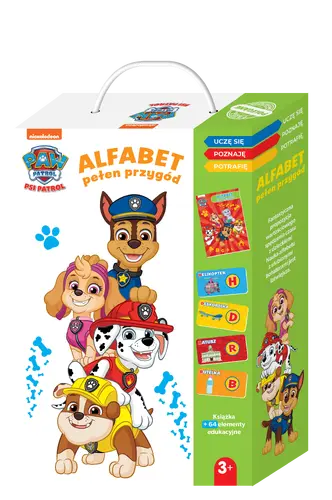 Okładka: Psi Patrol. Alfabet pełen przygód.