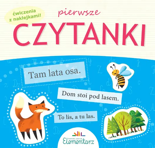 Okładka: ĆWICZENIA DO ELEMENTARZA  Pierwsze czytanki