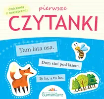 Okładka: ĆWICZENIA DO ELEMENTARZA  Pierwsze czytanki
