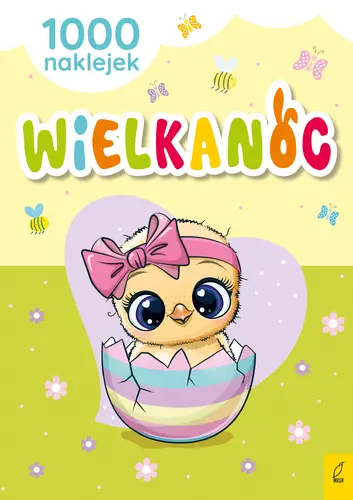 Okładka: 1000 naklejek. Wielkanoc