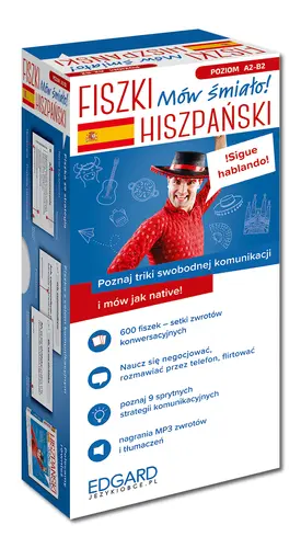 Okładka: Hiszpański. Mów śmiało! Fiszki