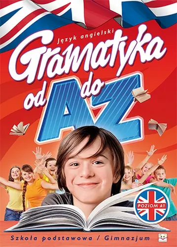 Okładka: Język angielski. Gramatyka od A do Z