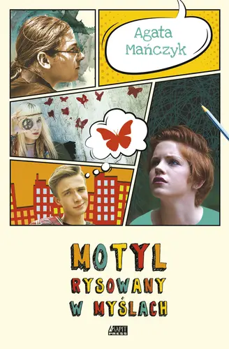 Okładka: Motyl rysowany w myślach