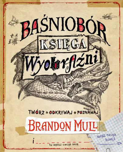 Okładka: Baśniobór. Księga wyobraźni