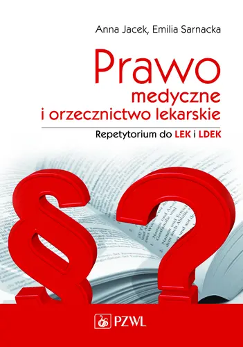 Okładka: Prawo medyczne i orzecznictwo lekarskie