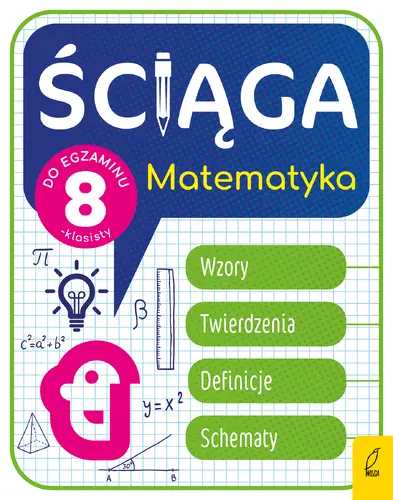 Okładka: Ściąga dla klas 8. Matematyka